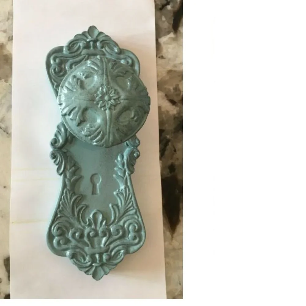 Victorian Shabby Chic Jewelry Wall Hook Door Knob Blue Belle Maison LAST ONE!